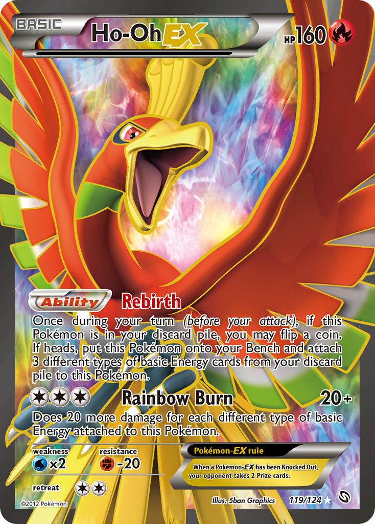 Ho-Oh EX [Dragons Exalted] | Chromatic Games