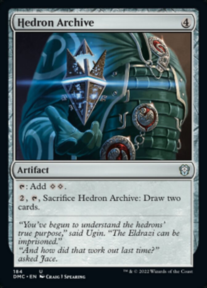 Hedron Archive [Dominaria United Commander] | Chromatic Games