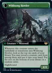 Howlpack Piper // Wildsong Howler (Extended Art) [Innistrad: Crimson Vow] | Chromatic Games