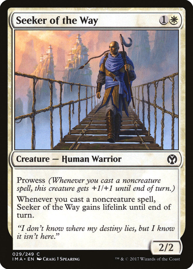 Seeker of the Way [Iconic Masters] | Chromatic Games