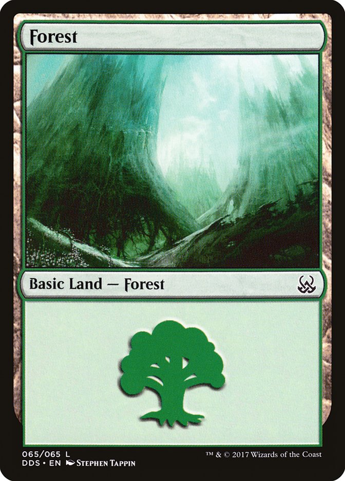 Forest (65) [Duel Decks: Mind vs. Might] | Chromatic Games