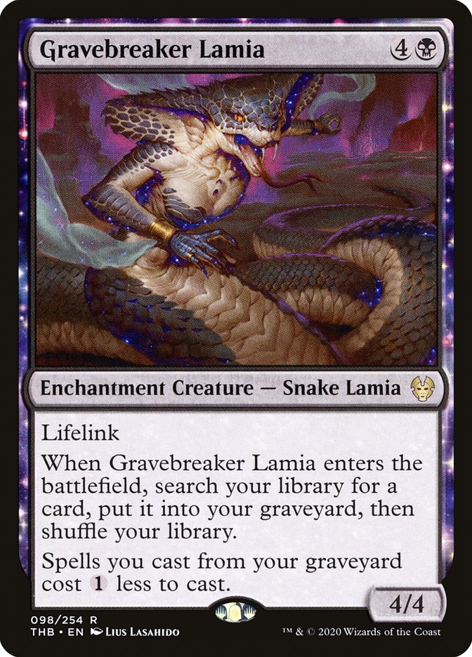 Gravebreaker Lamia [Theros Beyond Death] | Chromatic Games