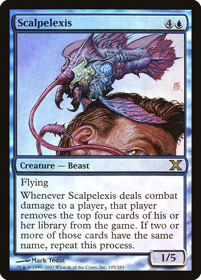 Scalpelexis (Premium Foil) [Tenth Edition] | Chromatic Games