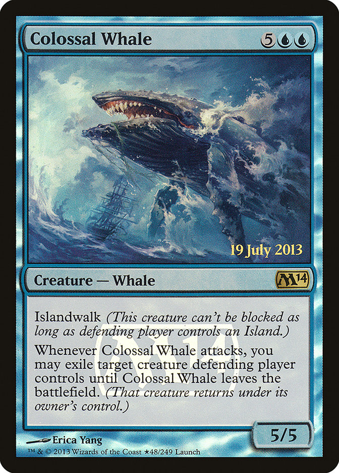 Colossal Whale [Magic 2014 Prerelease Promos] | Chromatic Games