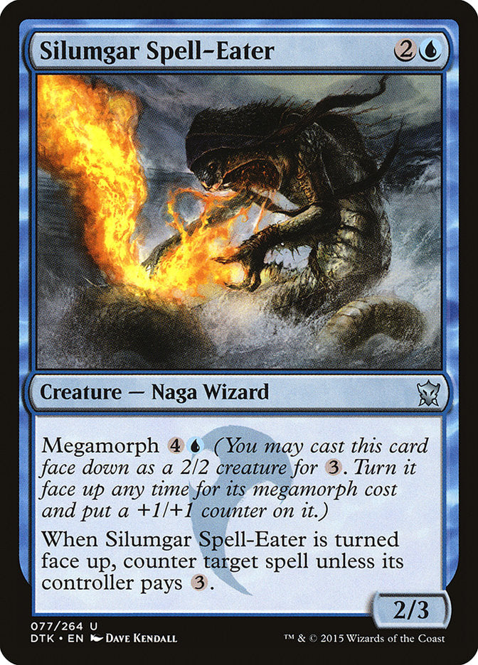 Silumgar Spell-Eater [Dragons of Tarkir] | Chromatic Games