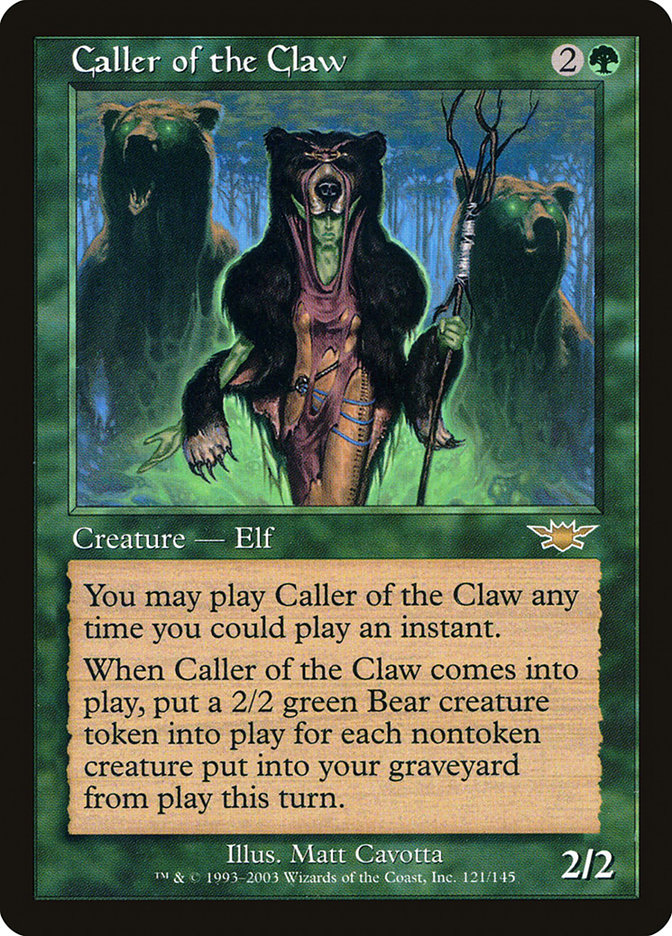 Caller of the Claw [Legions] | Chromatic Games