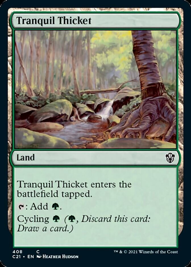 Tranquil Thicket [Commander 2021] | Chromatic Games