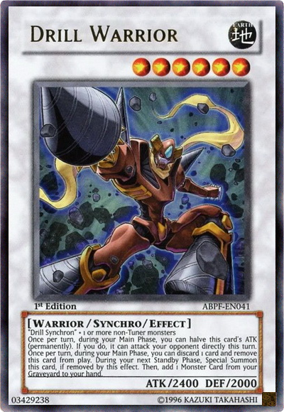 Drill Warrior [ABPF-EN041] Ultra Rare | Chromatic Games