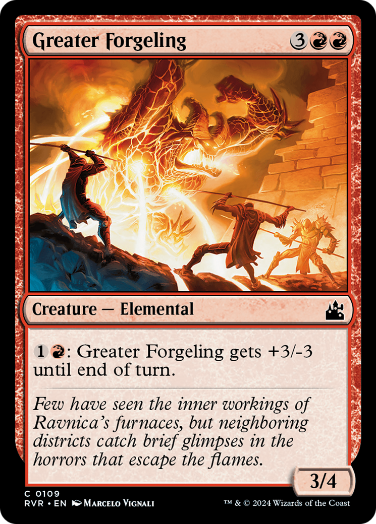 Greater Forgeling [Ravnica Remastered] | Chromatic Games