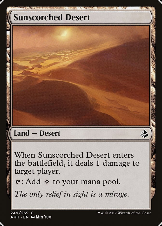 Sunscorched Desert [Amonkhet] | Chromatic Games