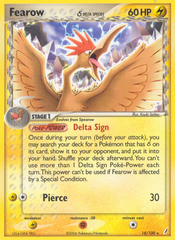 Fearow (18/100) (Delta Species) [EX: Crystal Guardians] | Chromatic Games