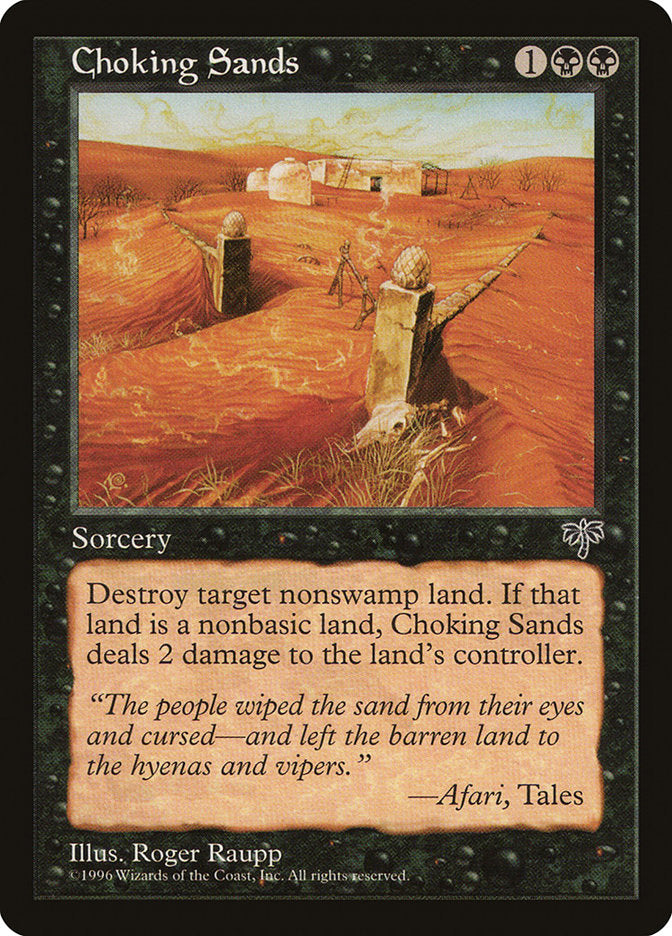 Choking Sands [Mirage] | Chromatic Games