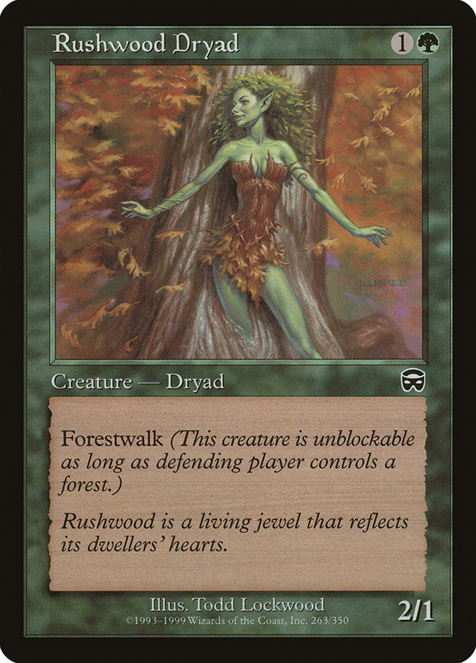 Rushwood Dryad [Mercadian Masques] | Chromatic Games