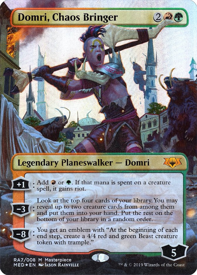 Domri, Chaos Bringer [Mythic Edition] | Chromatic Games