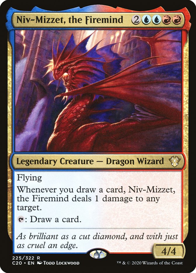 Niv-Mizzet, the Firemind [Commander 2020] | Chromatic Games