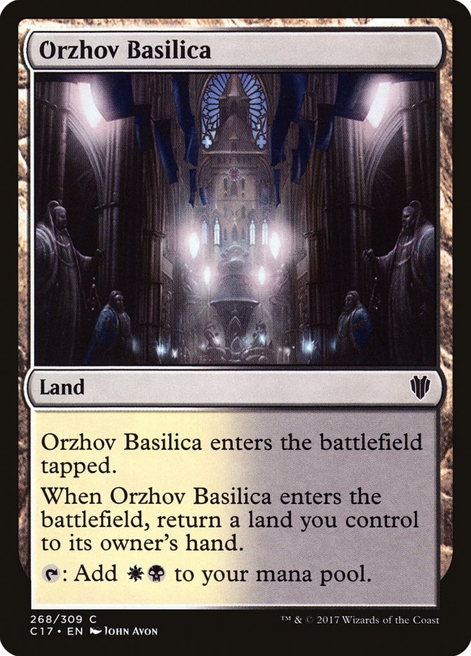 Orzhov Basilica [Commander 2017] | Chromatic Games