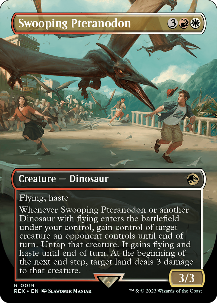 Swooping Pteranodon (Borderless) [Jurassic World Collection] | Chromatic Games