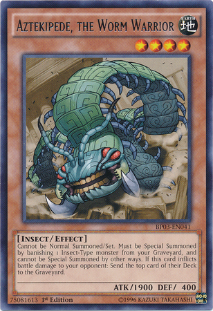 Aztekipede, the Worm Warrior [BP03-EN041] Rare | Chromatic Games