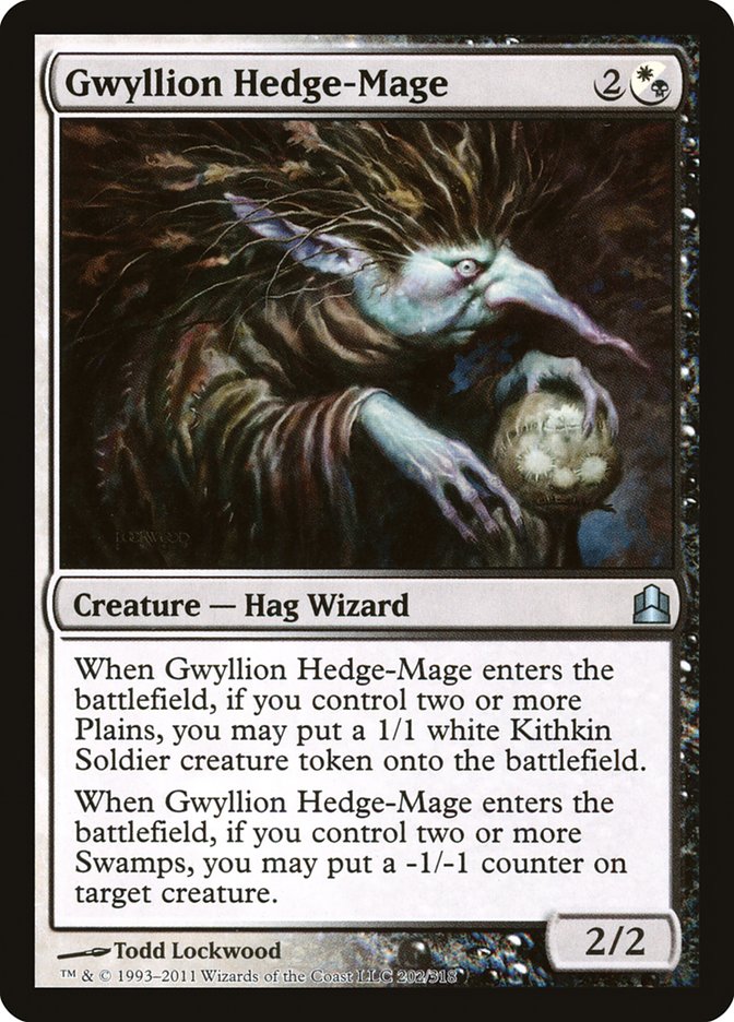 Gwyllion Hedge-Mage [Commander 2011] | Chromatic Games