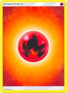 Fire Energy (2017 Unnumbered) [SM Base Set] | Chromatic Games