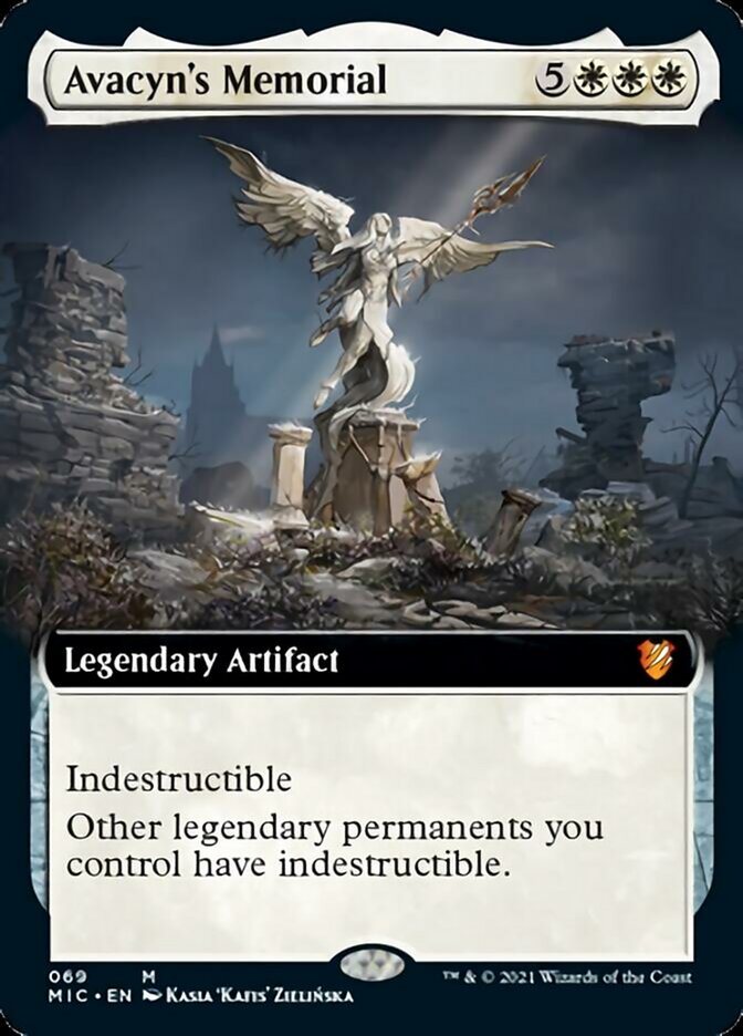 Avacyn's Memorial (Extended Art) [Innistrad: Midnight Hunt Commander] | Chromatic Games