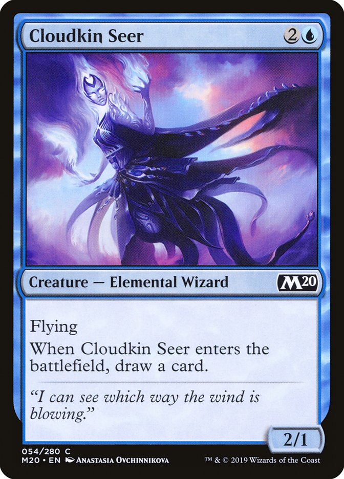 Cloudkin Seer [Core Set 2020] | Chromatic Games