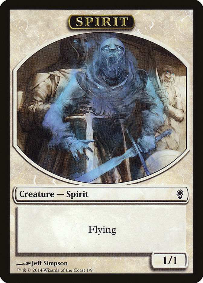 Spirit Token [Conspiracy Tokens] | Chromatic Games