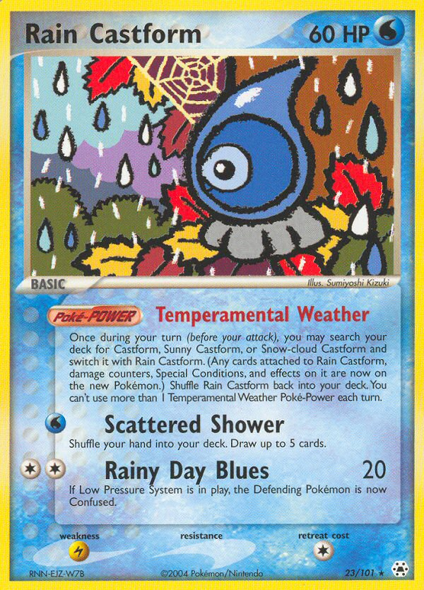 Rain Castform [Hidden Legends] | Chromatic Games