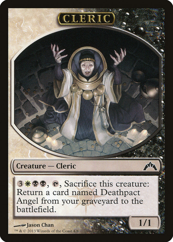 Cleric Token [Gatecrash Tokens] | Chromatic Games