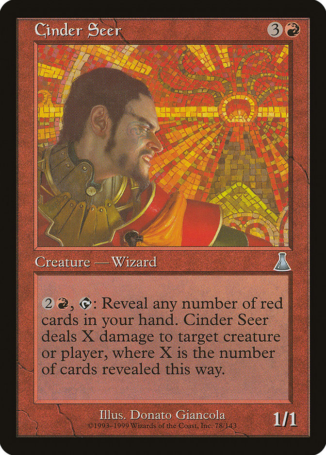 Cinder Seer [Urza's Destiny] | Chromatic Games