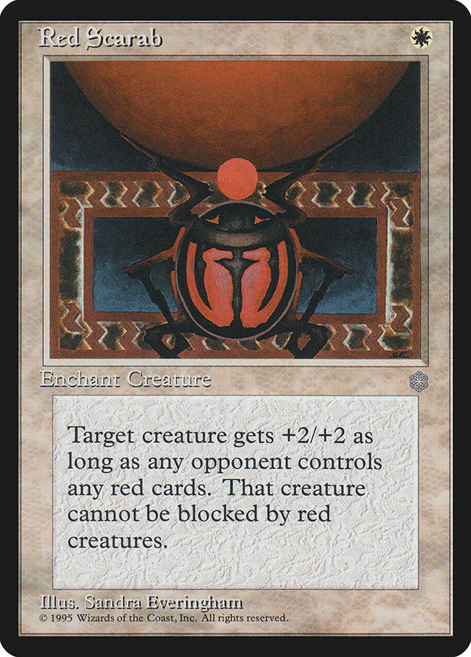 Red Scarab [Ice Age] | Chromatic Games