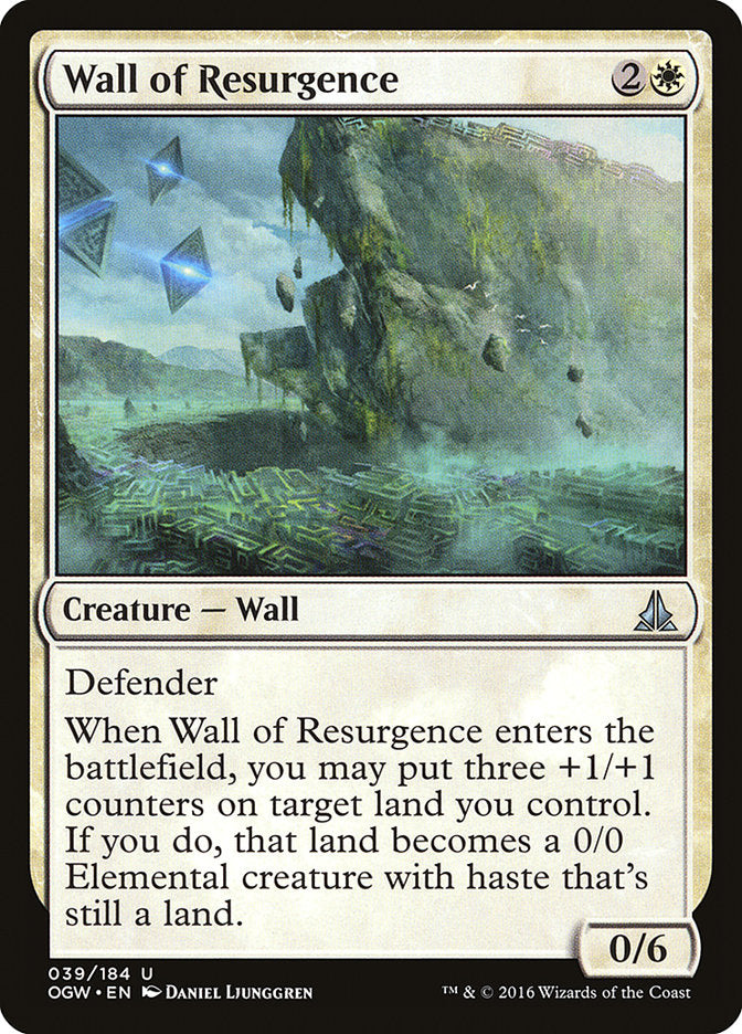 Wall of Resurgence [Oath of the Gatewatch] | Chromatic Games