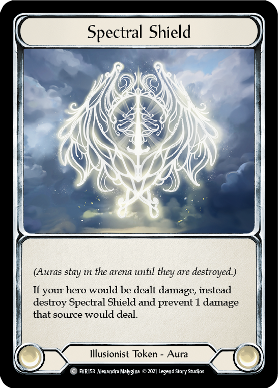 Spectral Shield [EVR153] (Everfest)  1st Edition Rainbow Foil | Chromatic Games