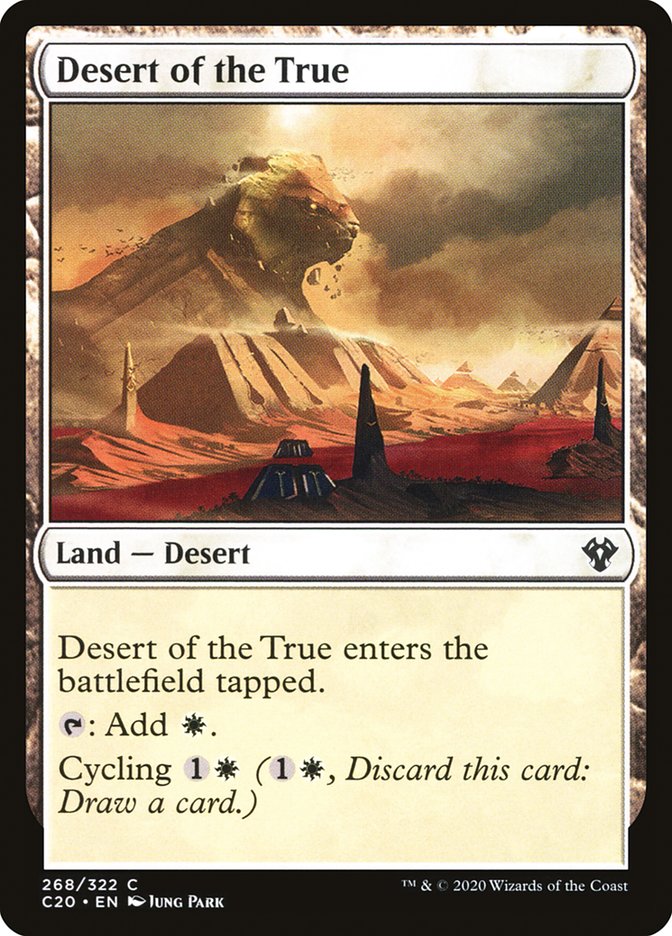 Desert of the True [Commander 2020] | Chromatic Games