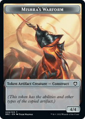 Mishra's Warform // Inkling Double-Sided Token [The Brothers' War Commander Tokens] | Chromatic Games