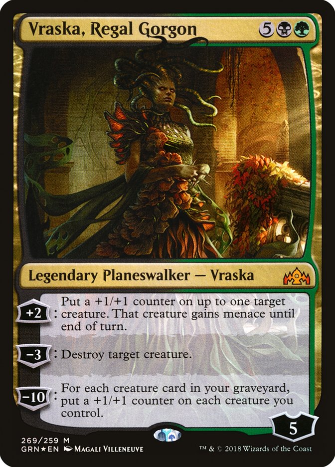 Vraska, Regal Gorgon [Guilds of Ravnica] | Chromatic Games