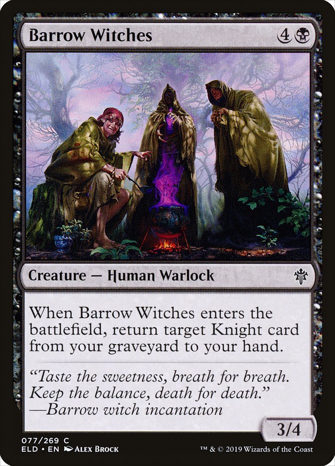 Barrow Witches [Throne of Eldraine] | Chromatic Games