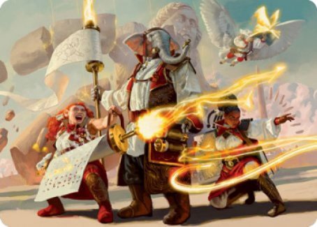 Lorehold Command Art Card [Strixhaven: School of Mages Art Series] | Chromatic Games