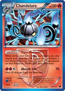 Chandelure (BW Plasma Freeze) [Plasma Freeze] | Chromatic Games