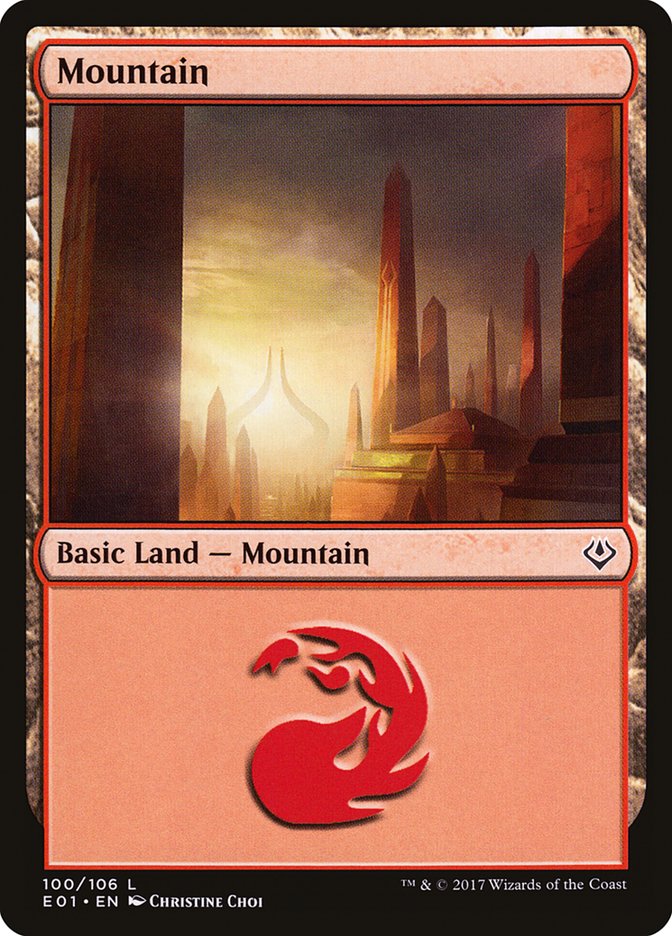 Mountain (100) [Archenemy: Nicol Bolas] | Chromatic Games