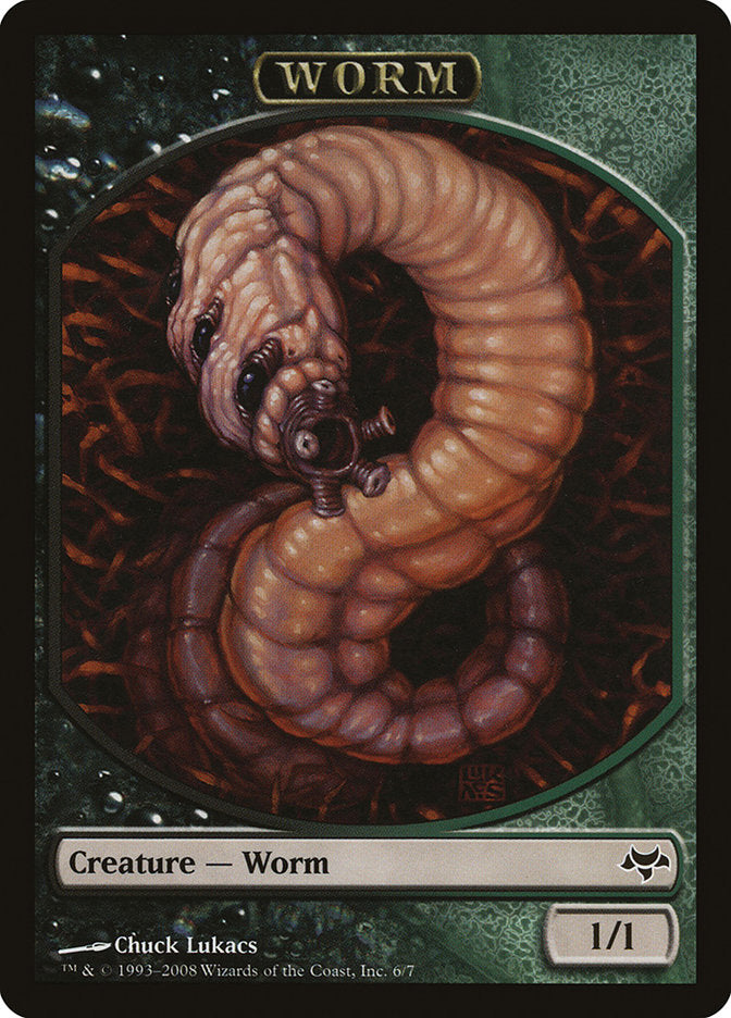 Worm Token [Eventide Tokens] | Chromatic Games