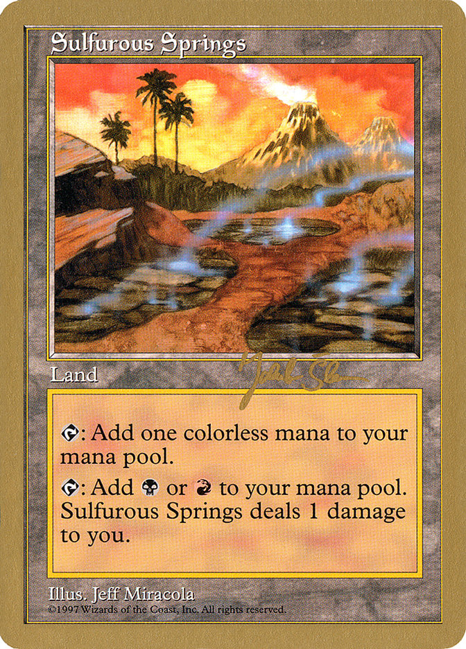 Sulfurous Springs (Jakub Slemr) [World Championship Decks 1997] | Chromatic Games