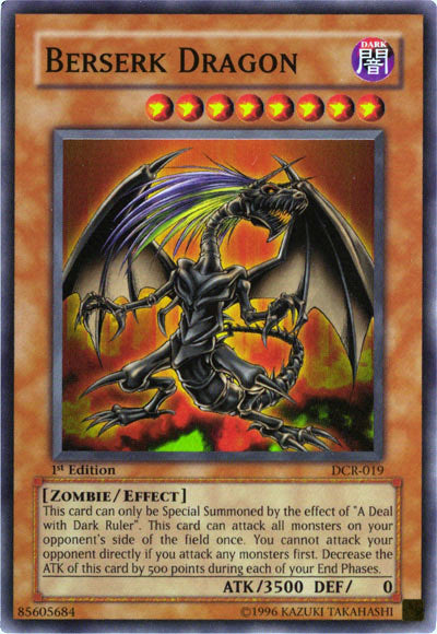 Berserk Dragon [DCR-019] Super Rare | Chromatic Games