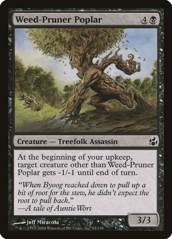 Weed-Pruner Poplar [Morningtide] | Chromatic Games