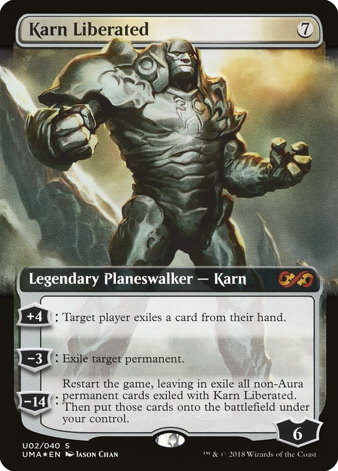 Karn Liberated (Topper) [Ultimate Masters Box Topper] | Chromatic Games