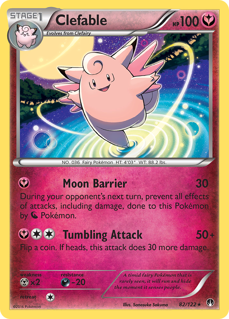 Clefable (82/122) [XY: BREAKpoint] | Chromatic Games