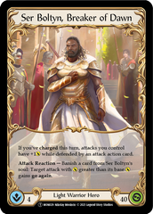 Ser Boltyn, Breaker of Dawn // Boltyn [U-MON029 // U-MON030] (Monarch Unlimited)  Unlimited Normal | Chromatic Games