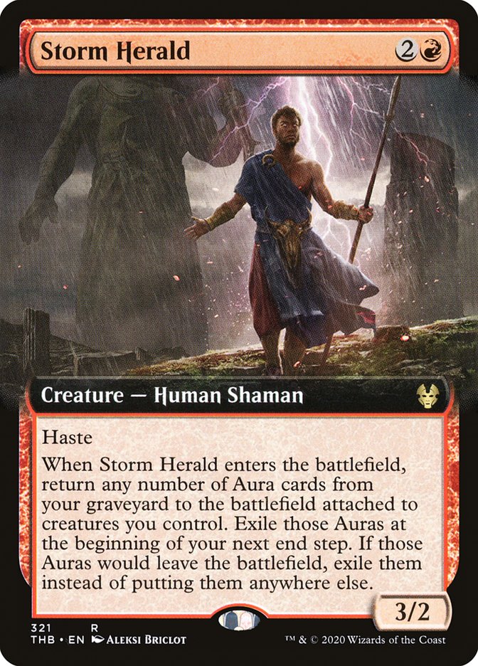 Storm Herald (Extended Art) [Theros Beyond Death] | Chromatic Games