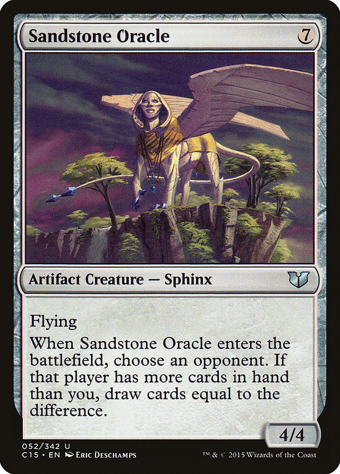 Sandstone Oracle [Commander 2015] | Chromatic Games