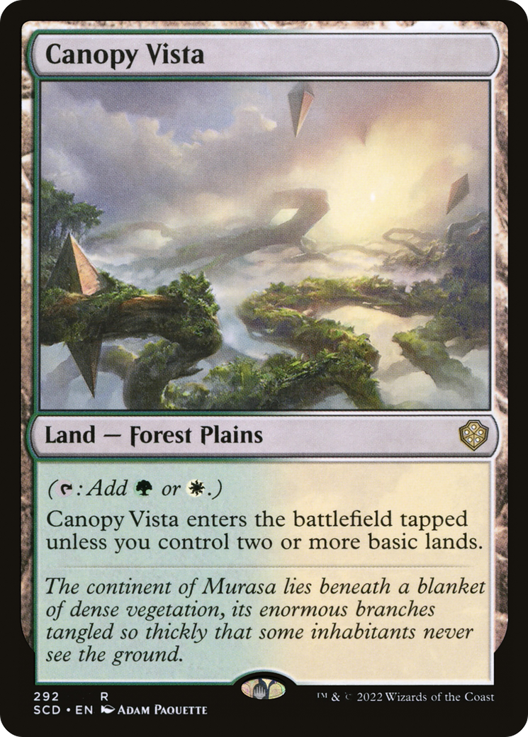 Canopy Vista [Starter Commander Decks] | Chromatic Games